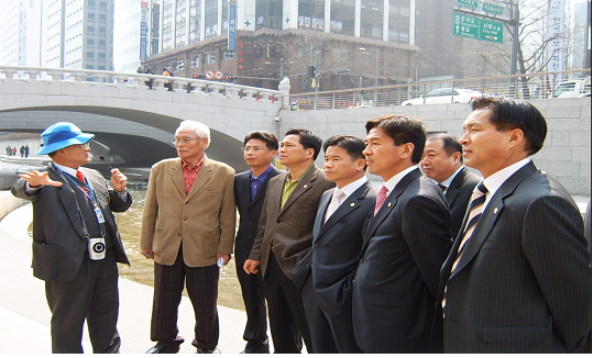 현장방문(청계천)