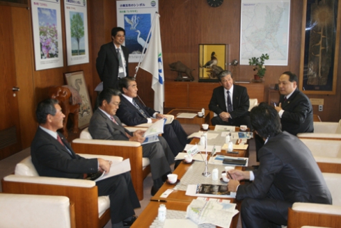 오미타마 시를 방문