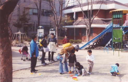매탄3동 놀이터 현장 방문