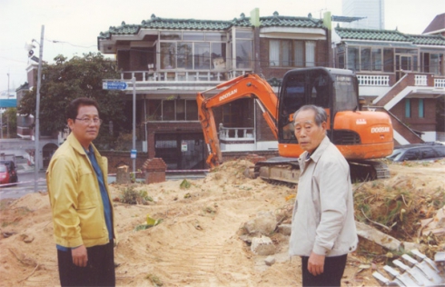 놀이터 재정비 현장