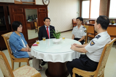 추석맞이 남부경찰서 위문