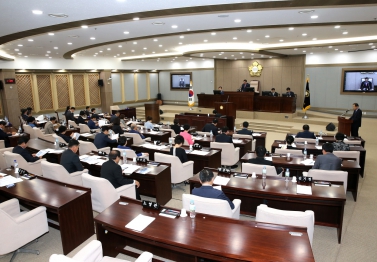 제322회 임시회 제1차 본회의 