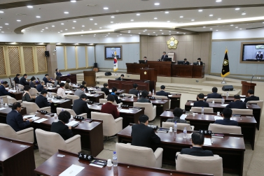 제316회 임시회 제 1차본회의 