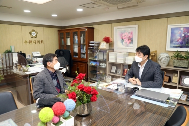 20211209 민주평통고문 내방