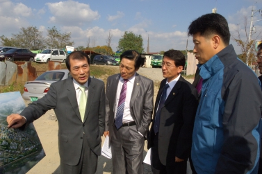 권선A.B 도시개발사업지구 현장방문