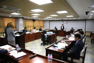 10.10 교통건설체육위원회 행정사무감사  