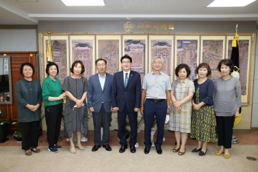 8.12 김기정 부의장 은혜와진리교회 내방