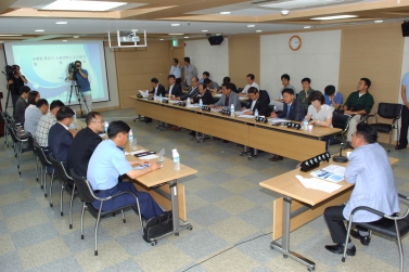 수원비행장 소음영향도 조사용역 설명회