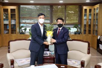 20220824 김기정 의장 남양주시의회 방문