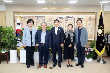 20221004 김창범 청장, 원영인 회장 등 내방