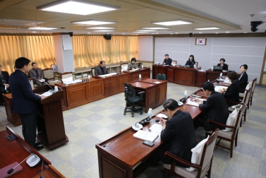 안전교통건설위원회 조례안 사전설명회 및 토론 