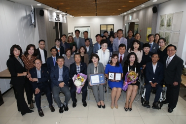 10.7 현덕연 명예시민증 수여 