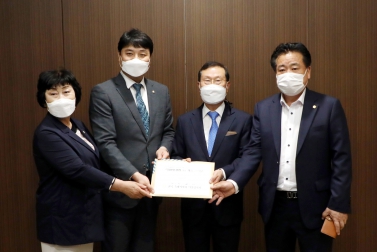 20210513 전국특례시의회 의장협의회 건의문 전달식