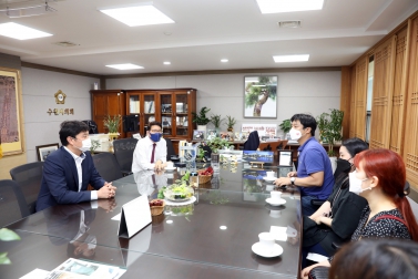 20210615 소각장 민원인 접견