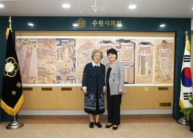 의장님 은사님 방문