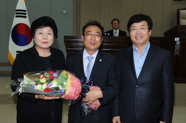 경기도시.군의장협의회 회장 당선