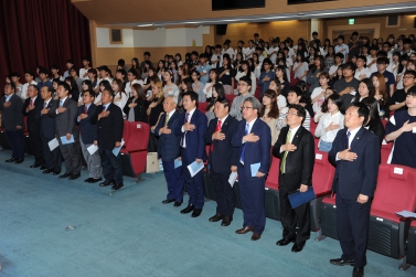 2015상반기 장학증서 수여식