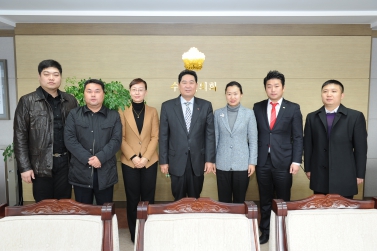 연변 청년연합회 내방