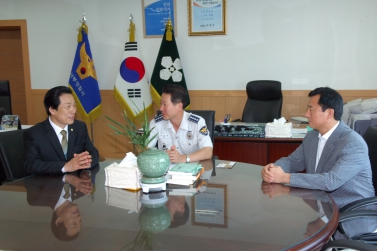 추석맞이 유관기관 방문 (의장님)