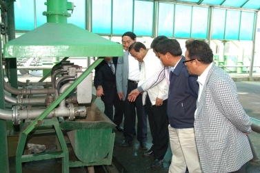 경제환경 위원회 현장방문-고색동 음식물쓰레기자원화시설