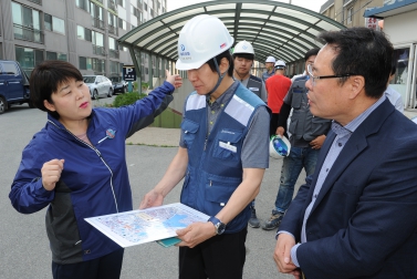 6.4 매교동 석면철거현장