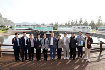 20251020 환경안전위원회 현장방문 (수원시공공하수처리시설)