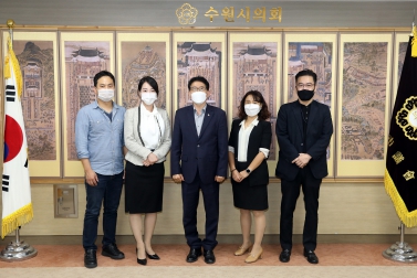 10.6 김기정 부의장 수원 인터넷 뉴스 인터뷰