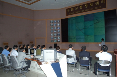 수원시 교통정보센터 현장 방문