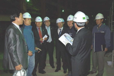 분당선 방죽역 공사현장을 방문