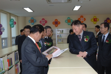 슬기샘도서관 개관식