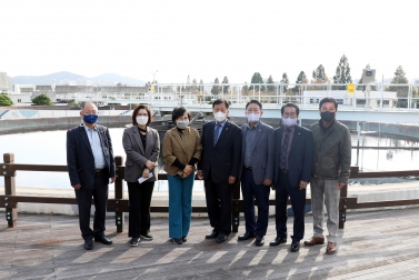 20211018 도시환경위원회 현장방문(수원 공공하수처리시설)