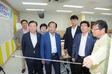 도시환경위원회 메르스관련 격려방문 