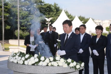 8.15 제73주년 광복절 현충탑 참배