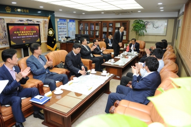 중국 지난시 대표단 수원시의회 방문