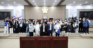 20230511 아주대 행정학과 학생들 방문