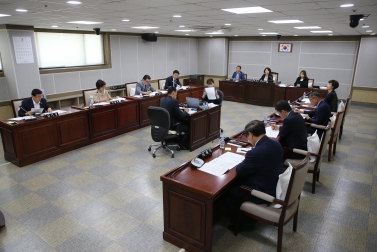 제337회 문화복지교육위원회 업무보고