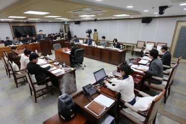 제316회임시회기획경제위원회행정사무감사조치계획보고청취