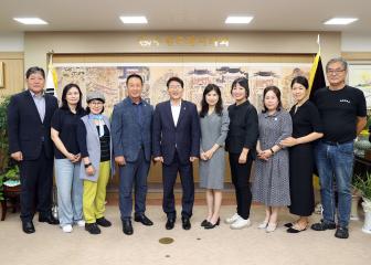 20230913 김기정 의장 봉사단체 내방