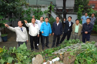 수해지역 현장방문(2006.07.18)