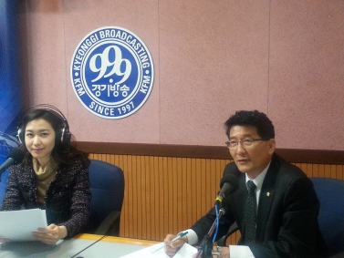 김기정 위원장 경기방송 라디오 인터뷰 