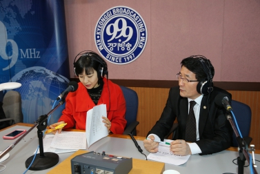 김기정 위원장 경기방송 인터뷰