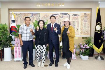 20220926 김진관 의장&정명희 문인협회회장