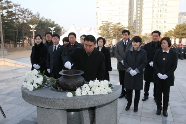 현충탑 참배 