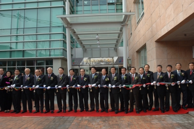 버드네 노인복지회관 개관식