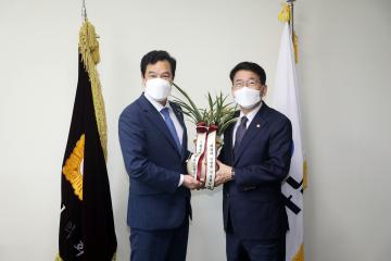 20220818 김기정 의장 하남시의회, 안산시의회 방문