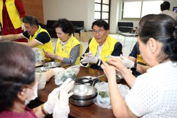 20230909 민들레봉사단 송편만들기