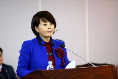 김미경의원 조례발표