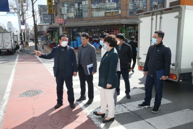 2.27 농수산물시장 도로사업 관련 현장방문