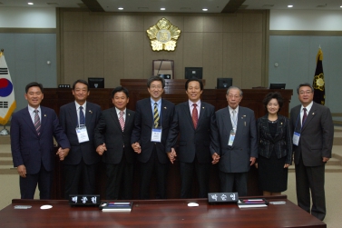 일본 후쿠이시 방문단 접견