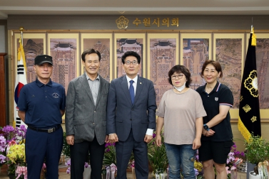 7.24 김기정 부의장 세흥아파트 외 민원인 접견